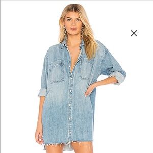 GRLFRND Jean dress NEW